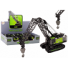 Crawler Crane Metal Hook Crane 1:55 Black and Green