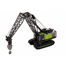 Crawler Crane Metal Hook Crane 1:55 Black and Green