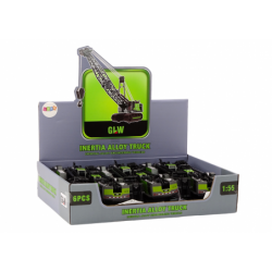 Crawler Crane Metal Hook Crane 1:55 Black and Green