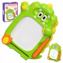 WOOPIE Znikopy Magnetic Board 2in1 Arcade Game Pinball Flipper Green