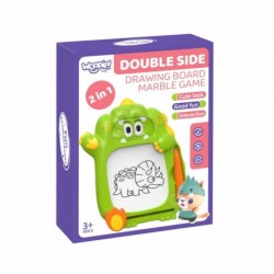 Магнитная доска WOOPIE Znikopis 2in1 для аркадной игры, пинбол-флиппер, зеленая