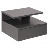 Nightstand ASHLAN light grey