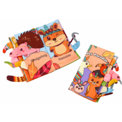 Soft Educational Book Rustling Forest Animals
