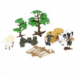 WOOPIE Agricultural Machinery Set Rraktor Tractor Farm Mini Farm Settlement Farmers