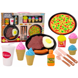 Food Products Set Pizza...