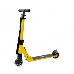 Foldable Scooter Rideoo 120 City Yellow with LED wheels