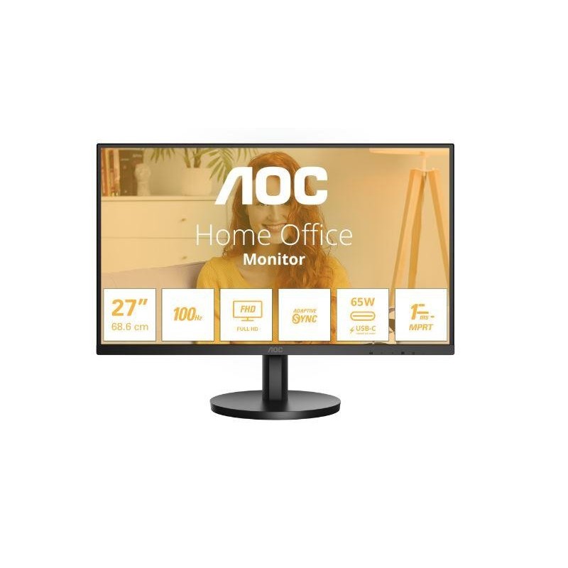 LCD Monitor AOC 27B3CA2 27" Business Panel IPS 1920x1080 16:9 100 Hz Matte 1 ms Speakers Tilt 27B3CA2