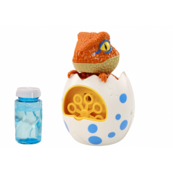 Dinosaur Bubble Machine In Liquid Egg