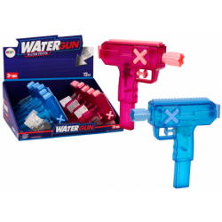 Small Water Gun Transparent Blue Pink