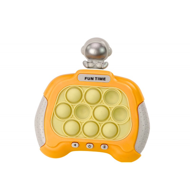 Sensory Game Pop-It Space Console Lights Sounds Yellow