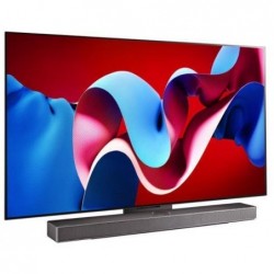 TV Set LG 77" OLED/4K/Smart 3840x2160 Wireless LAN Bluetooth webOS Black OLED77C41LA