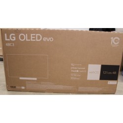 LG OLED48C31LA 48" (121 cm) Smart TV WebOS 23 4K UHD OLED DAMAGED PACKAGING