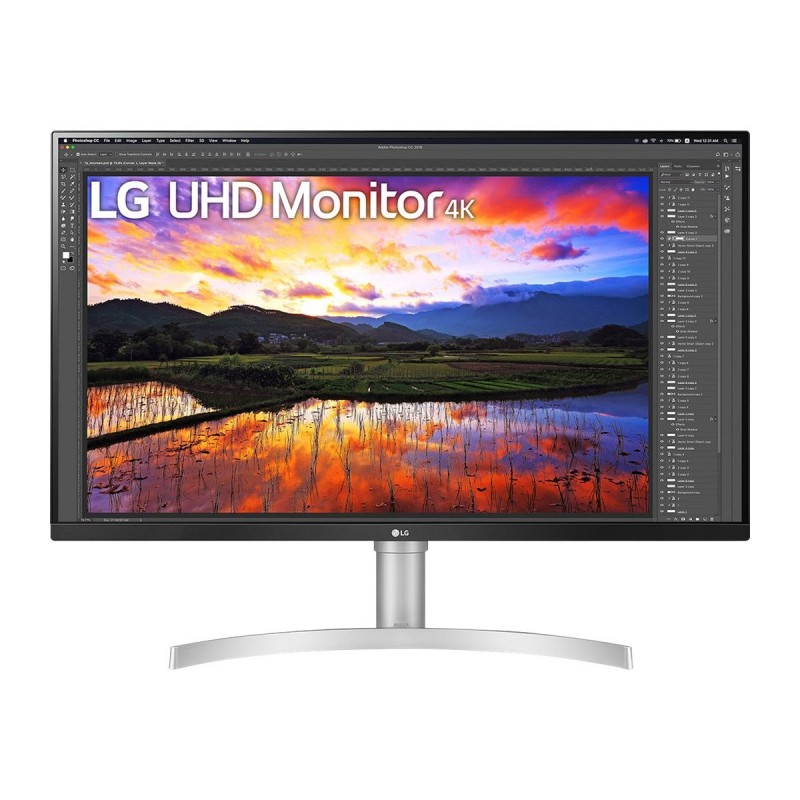 LG Monitor 32UN650P-W 32 " IPS 16:9 60 Hz 5 ms 3840 x 2160 pixels 350 cd/mu00b2 HDMI ports quantity