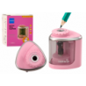 Electric Pink Sharpener for Crayons and Pencils 6-8 mm