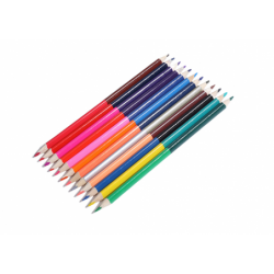Set of Double-sided Colored Pencil Crayons 12/24 pcs.