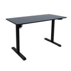 Desk ERGO LIGHT with 1 motor 120x60cm, black