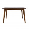 Dining table JESPER 120 160x80xH76cm, walnut