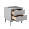 Night stand LENA 50,5x41xH54cm, beige