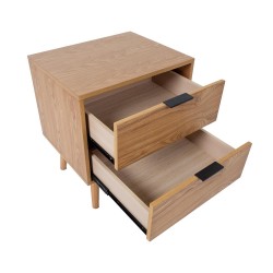 Night stand ROMAN 50x40xH58cm, oak