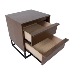 Night stand VOKSI 40x45xH52cm, walnut