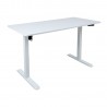 Desk ERGO LIGHT with 1 motor 120x60cm, white