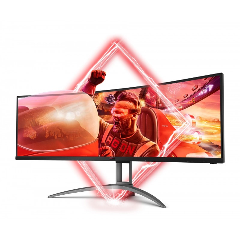 Gaming Monitor AG493UCX2 49 " VA DQHD 32:9 165 Hz 1 ms 5120 x 1440 pixels 550 cd/mu00b2 HDMI ports