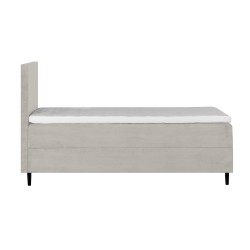 Continental bed LAARA 90x200cm, beige