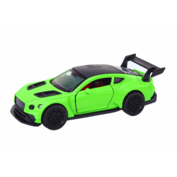 Toy Car Sports Car 1:32 Friction Drive Matte Green