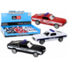 Police Car Fire Department Privileged Vehicles 1:32 Mix