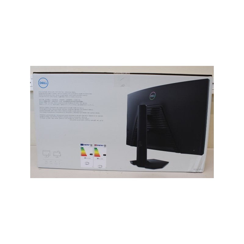 SALE OUT. Dell LCD S2722DGM 27" VA QHD/2560x1440/HDMI,DP/Black, DAMAGED PACKAGING Dell LCD Curved Gaming Monitor |