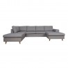 Corner sofa HARALD LC, grey