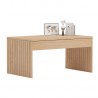 Coffee table SUNNY 100x60xH50cm, melamine oak