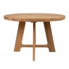 Table KATALINA D120xH78cm, recycled teak