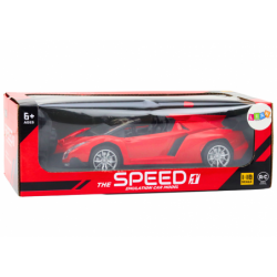 Sports Car Remote Controlled Auto RC 1:18 Red