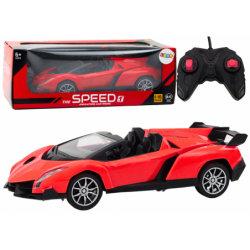 Car Remote Controlled Sports Car RC 1:16 Red
