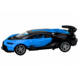 Sports Car Remote Controlled Auto RC Blue 1:16