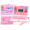 Educational Laptop Interactive 60 Functions Two Languages ​​Pink