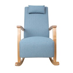 Rocking chair VENLA light blue