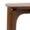 Dining table HAYDIE 150x90xH75cm, walnut