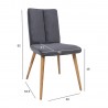 Chair NOVA dark grey