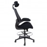 High task chair MILLER black