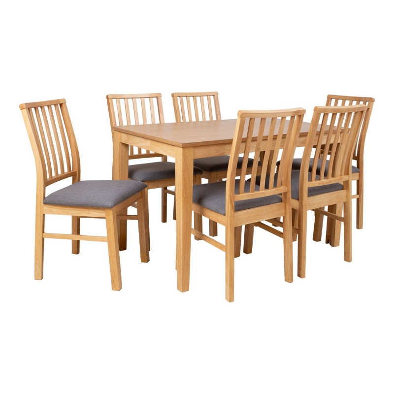 Dining set COOPER with 6 chairs