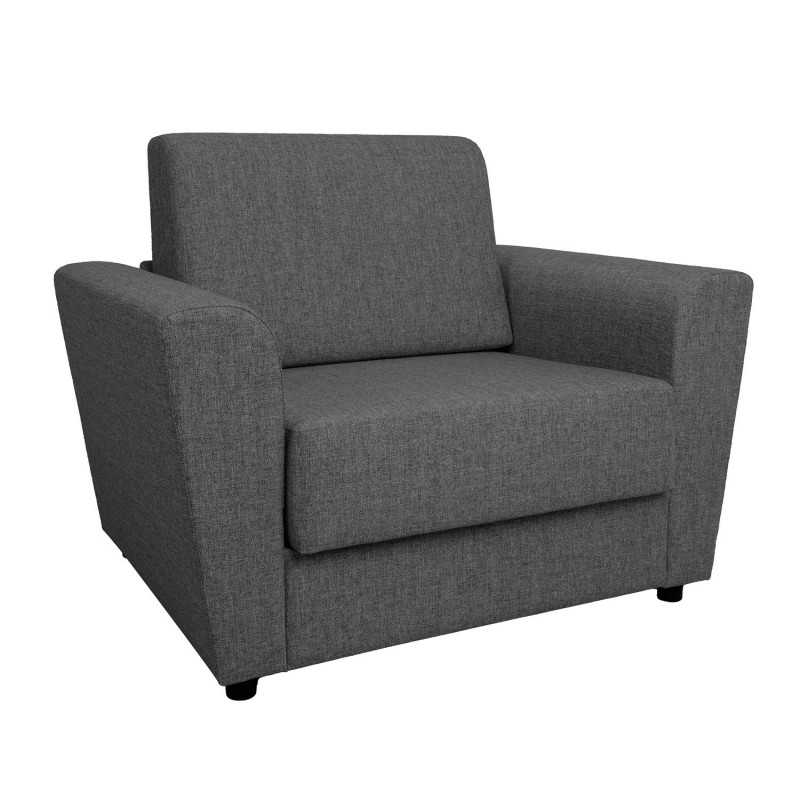 Armchair bed VESPER dark greygrey