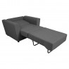 Armchair bed VESPER dark greygrey