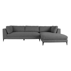 Corner sofa BRIA RC, grey