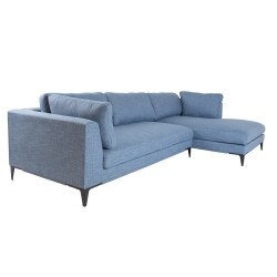 Corner sofa BRIA RC, blue