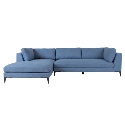 Corner sofa BRIA LC, blue