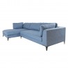 Corner sofa BRIA LC, blue