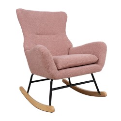 Rocking chair ROMY pink