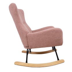 Rocking chair ROMY pink